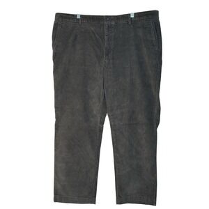 LL Bean Classic‎ Fit Corduroy Pants Gray Casual Relaxed Fit 42x29